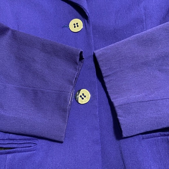 Teenflo Paris Royal Blue Hooded Blazer - Picture 6 of 11